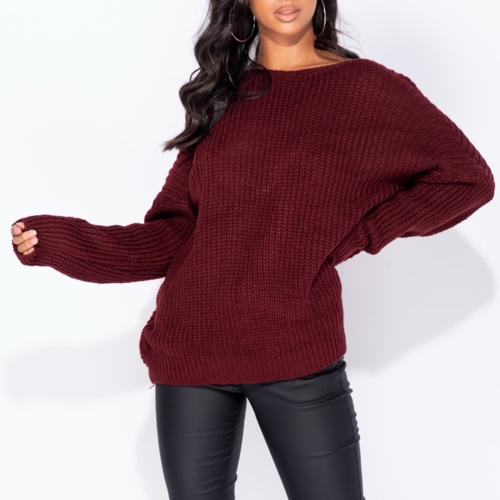 Just In! Tied Up - Knot Dropped Sleeve Sweater - Picture 6 of 8